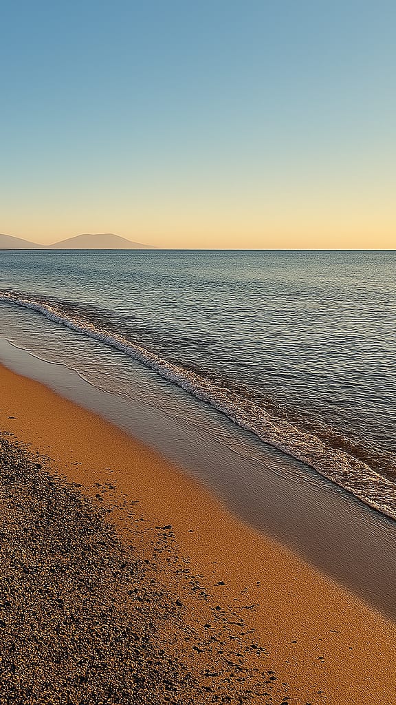 Η Villa Solmar από ψηλά, με την παραλία της Λαχανιάς και τη Μεσόγειο στο βάθος
